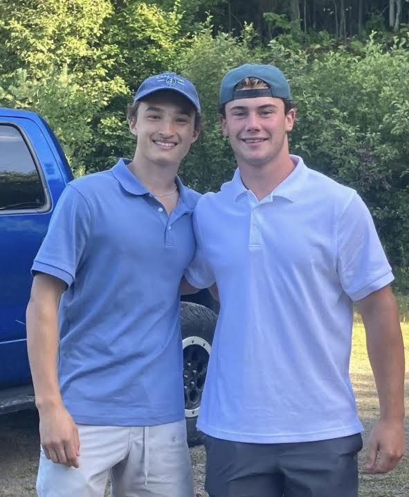 Junior Paschal and Carter Sullivan, owners of Round One Removal, in Hampton NH